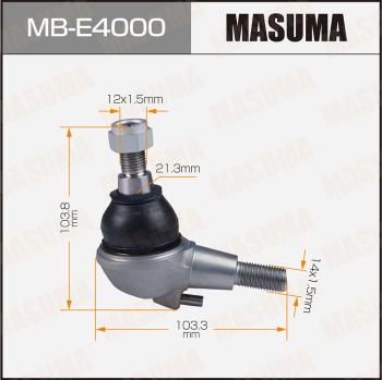MASUMA MB-E4000 - Gornja/donja kugla www.molydon.hr