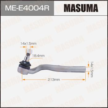 MASUMA ME-E4004R - Kraj spone, kuglasti zglob www.molydon.hr