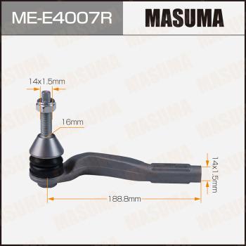 MASUMA ME-E4007R - Kraj spone, kuglasti zglob www.molydon.hr