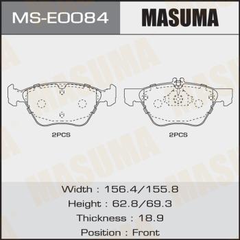 MASUMA MS-E0084 - Komplet kočnica, bubanj kočnice www.molydon.hr