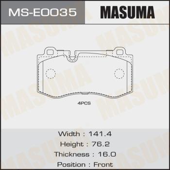 MASUMA MS-E0035 - Komplet kočnica, bubanj kočnice www.molydon.hr
