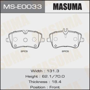 MASUMA MS-E0033 - Komplet kočnica, bubanj kočnice www.molydon.hr