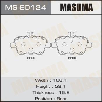 MASUMA MS-E0124 - Komplet kočnica, bubanj kočnice www.molydon.hr