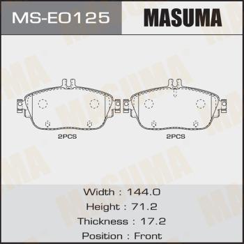 MASUMA MS-E0125 - Komplet kočnica, bubanj kočnice www.molydon.hr