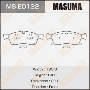 MASUMA MS-E0122 - Komplet kočnica, bubanj kočnice www.molydon.hr