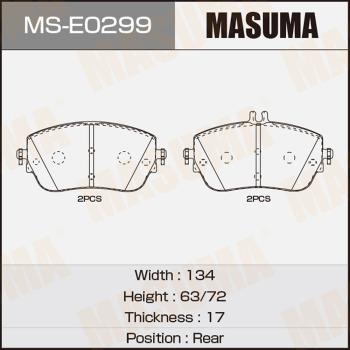 MASUMA MS-E0299 - Komplet kočnica, bubanj kočnice www.molydon.hr