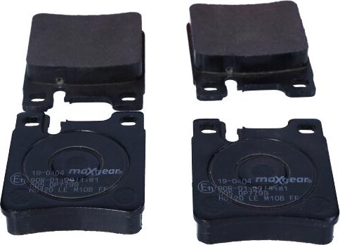 Maxgear 19-0404 - Komplet Pločica, disk-kočnica www.molydon.hr