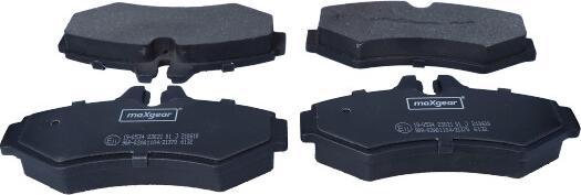 Maxgear 19-0534 - Komplet Pločica, disk-kočnica www.molydon.hr