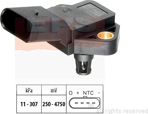 MDR EPS-1993 075 - Senzor, pritisak Ispušnih plinova www.molydon.hr