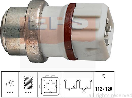 MDR EPS-1840 107 - Senzor, temperatura rashladne tekućinu www.molydon.hr