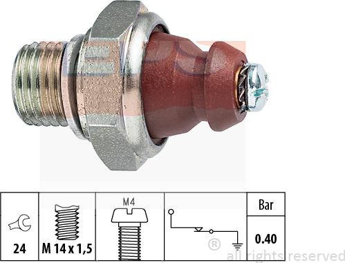 MDR EPS-1800 074 - Senzor, pritisak ulja www.molydon.hr