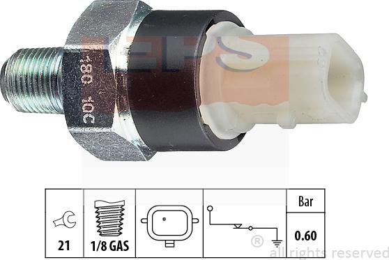 MDR EPS-1800 180 - Senzor, pritisak ulja www.molydon.hr