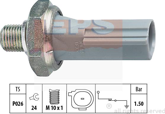 MDR EPS-1800 176 - Senzor, pritisak ulja www.molydon.hr
