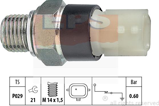 MDR EPS-1800 178 - Senzor, pritisak ulja www.molydon.hr