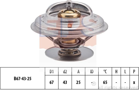 MDR EPS-1880 978S - Termostat, rashladna tekućinu www.molydon.hr