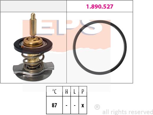 MDR EPS-1880 807 - Termostat, rashladna tekućinu www.molydon.hr