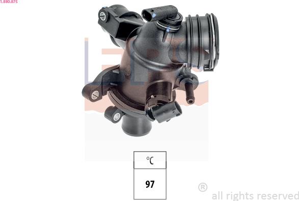 MDR EPS-1880 875 - Termostat, rashladna tekućinu www.molydon.hr