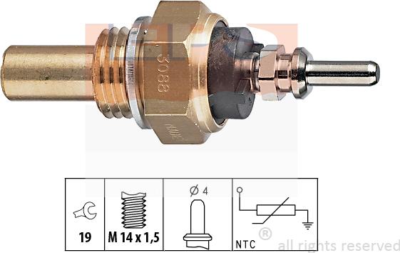MDR EPS-1830 088 - Senzor, temperatura rashladne tekućinu www.molydon.hr