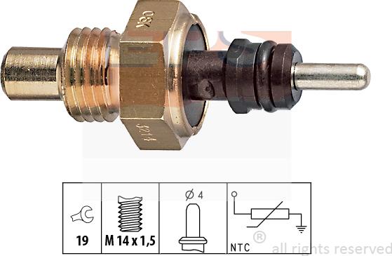 MDR EPS-1830 214 - Senzor, temperatura rashladne tekućinu www.molydon.hr