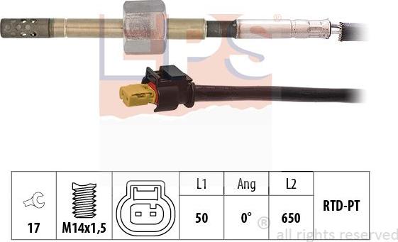 MDR EPS-1220 304 - Senzor, temperatura Ispušnih plinova www.molydon.hr