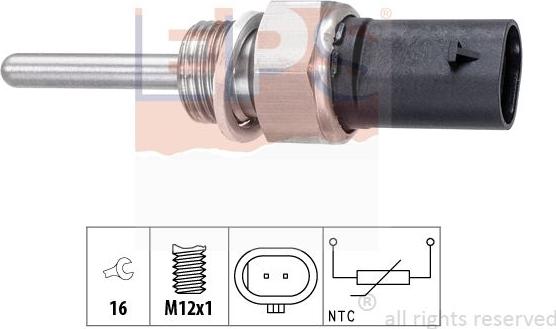 MDR EPS-1220 258 - Senzor, temperatura Ispušnih plinova www.molydon.hr
