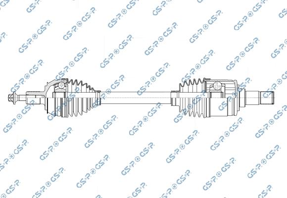 MDR GSP-256724 - Pogonska osovina www.molydon.hr