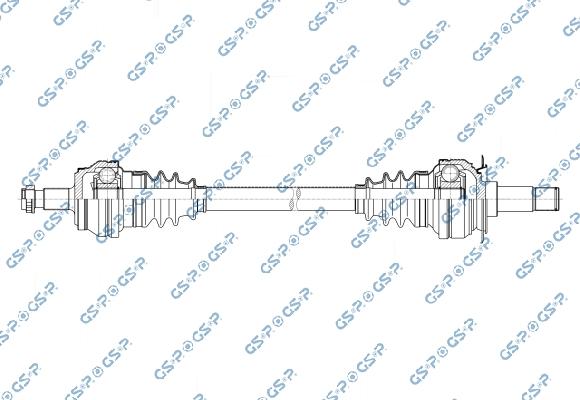 MDR GSP-203793OL - Pogonska osovina www.molydon.hr