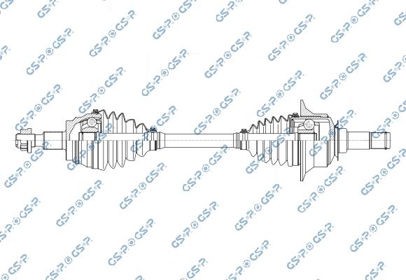 MDR GSP-235089OL - Pogonska osovina www.molydon.hr