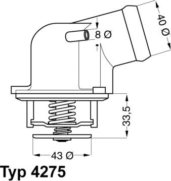 MDR WAL-427587 - Termostat, rashladna tekućinu www.molydon.hr