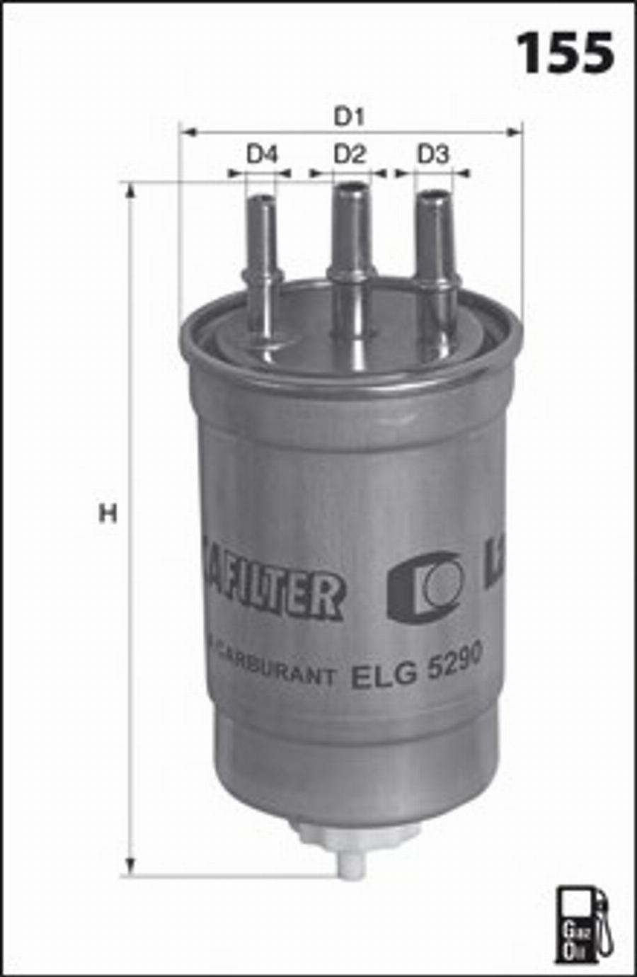 Mecafilter G75 - Filter za gorivo www.molydon.hr