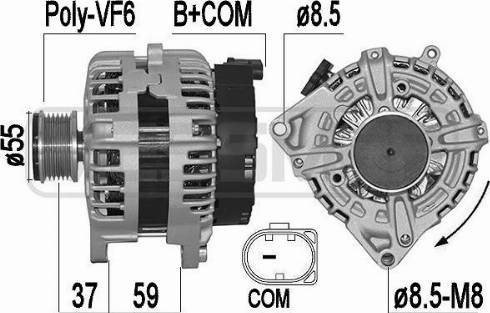 Messmer 209561A - Alternator www.molydon.hr