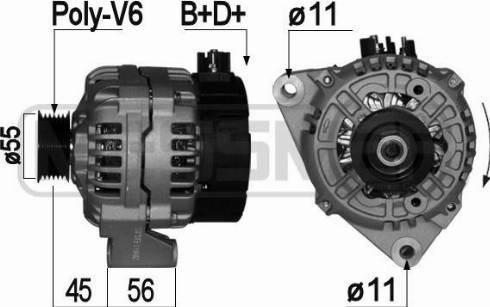 Messmer 209063A - Alternator www.molydon.hr