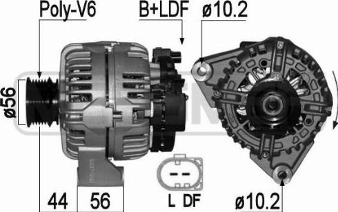 Messmer 209103A - Alternator www.molydon.hr