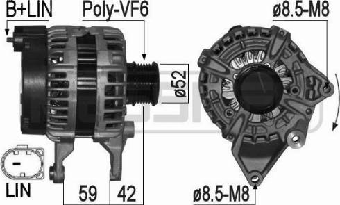 Messmer 209257 - Alternator www.molydon.hr