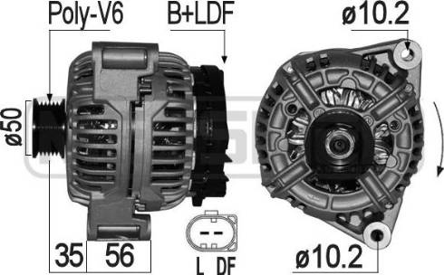 Messmer 209214 - Alternator www.molydon.hr