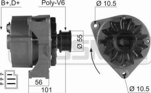 Messmer 210032A - Alternator www.molydon.hr