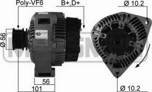 Messmer 210198A - Alternator www.molydon.hr