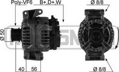 Messmer 210147A - Alternator www.molydon.hr