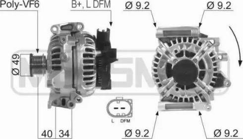 Messmer 210273 - Alternator www.molydon.hr