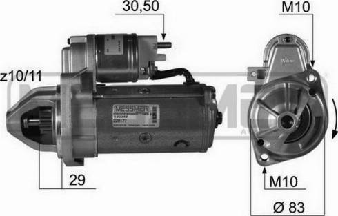 Messmer 220177A - Starter www.molydon.hr