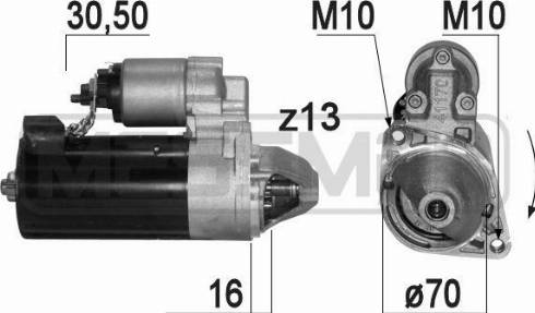 Messmer 220868A - Starter www.molydon.hr