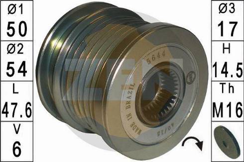 Messmer ZN5644 - Remenica, alternator www.molydon.hr