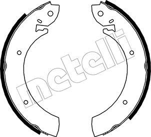 Metelli 53-0100 - Komplet kočnica, bubanj kočnice www.molydon.hr