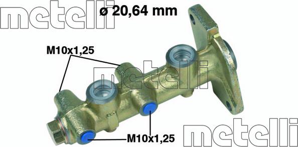 Metelli 05-0090 - Glavni kočioni cilindar www.molydon.hr