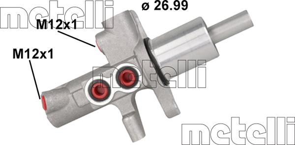 Metelli 05-0890 - Glavni kočioni cilindar www.molydon.hr
