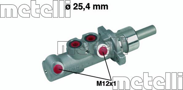 Metelli 05-0314 - Glavni kočioni cilindar www.molydon.hr