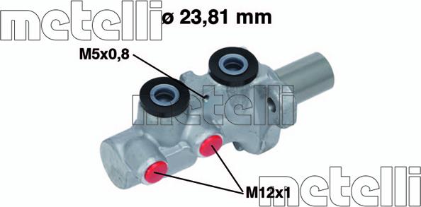 Metelli 05-0746 - Glavni kočioni cilindar www.molydon.hr