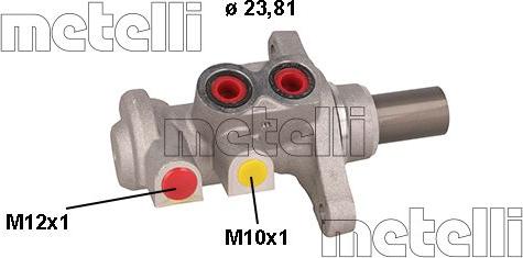 Metelli 05-0706 - Glavni kočioni cilindar www.molydon.hr