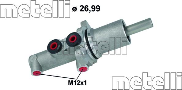 Metelli 05-1144 - Glavni kočioni cilindar www.molydon.hr
