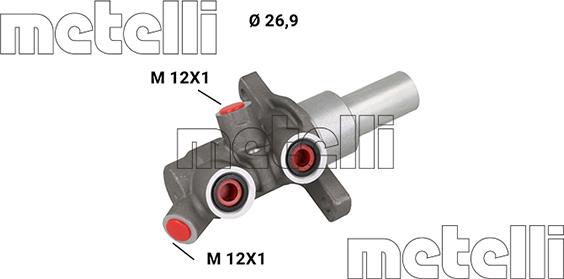 Metelli 05-1254 - Glavni kočioni cilindar www.molydon.hr